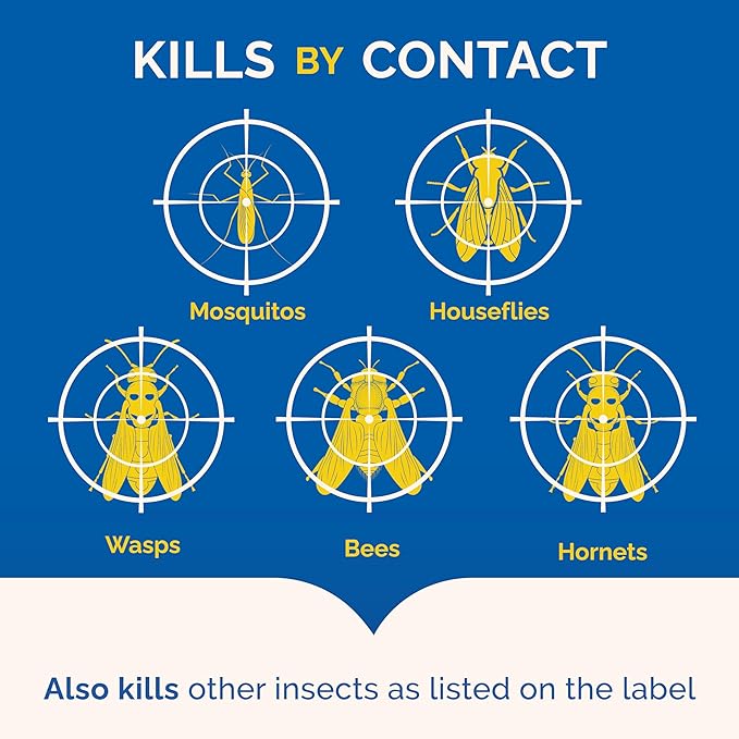 Hot Shot Flying Insect Killer, 15 Ounces, Aerosol Formula Kills Houseflies, Mosquitoes And Other Listed Flying Insects By Contact Indoors And Outdoors With Clean Fresh Scent,12 Pack