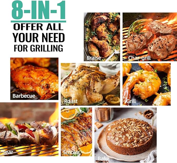 Z GRILLS 700D6Pro 2024 Pellet Grill & Smoker with PID V2.1 Controller, Dual-walled Insulation, Meat Probes, Huge Storage, Hopper Clean-out including Grill Cover and More