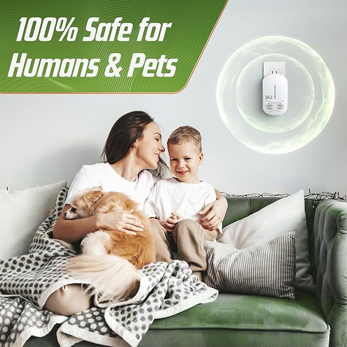 BEU-W Bat Expulsion Unit – Equipped with Dynamic Repellent Technology Perfect for Superior Bat Control (Stealth White Edition)