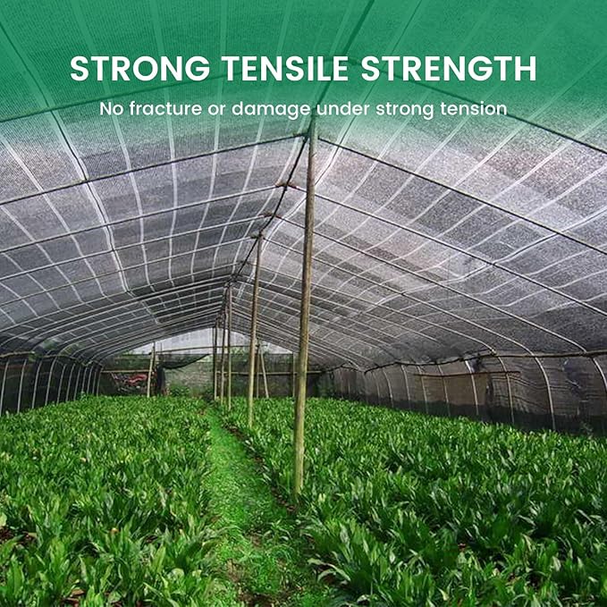 90% 20 X 20 FT Black Shade Cloth, Outdoor Woven Sun Shade with Grommets, Durable Breathable Netting Shading Antifreezing for Patio, Garden, DIY Home, Plants Cover, Greenhouse, Dog Kennel