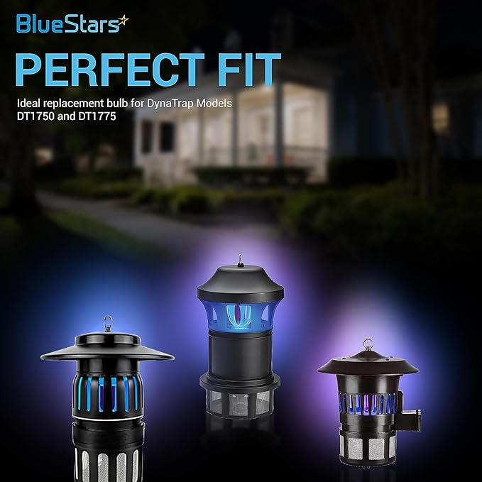 BlueStars Premium Quality 26W 3U 43050 4 Pin Base Replacement Bulbs for DynaTrap Indoor Models DT1750 and DT1775 - Pack of 4