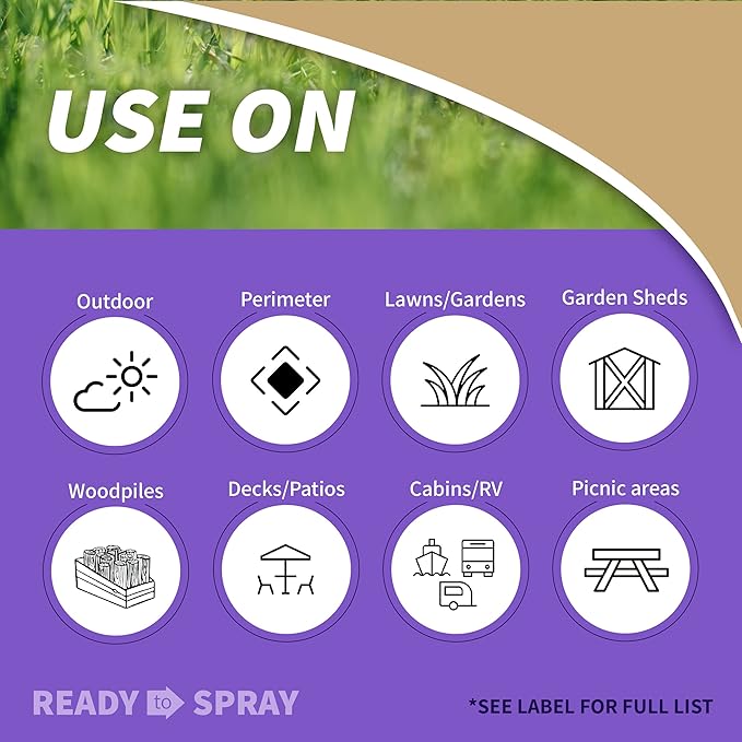 Bonide Repels-All Animal Repellent, 32 oz Ready-to-Spray Outdoor Pest Garden Deer & Rabbit Control, People & Pet Safe