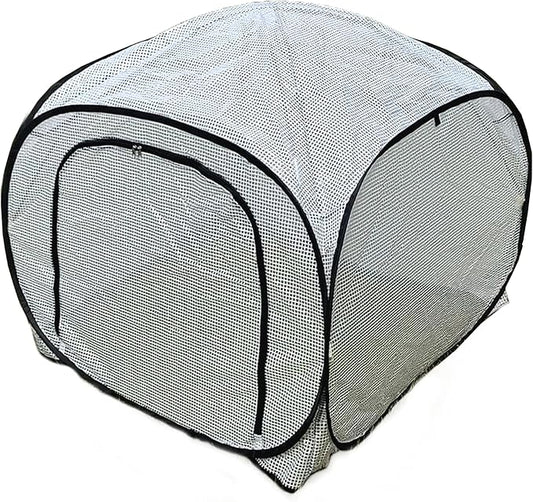 Dalen Pop-Up Mini Greenhouse - Easy Setup and Storage – 39”W x 39" L x 36" H - Special Venting Window to Ensure Breeze