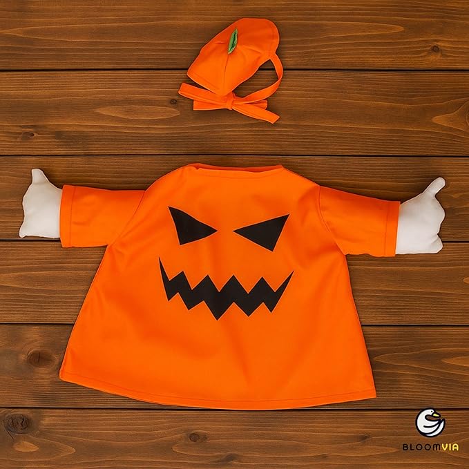 Lawn Goose Outfit – Glossy Cape & Adjustable Hat for 23″ Goose Statue – Halloween & Vampire & USA Flag Costume