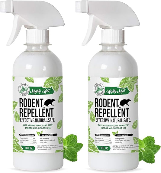 8oz Peppermint Oil Rodent Repellent Spray (2)