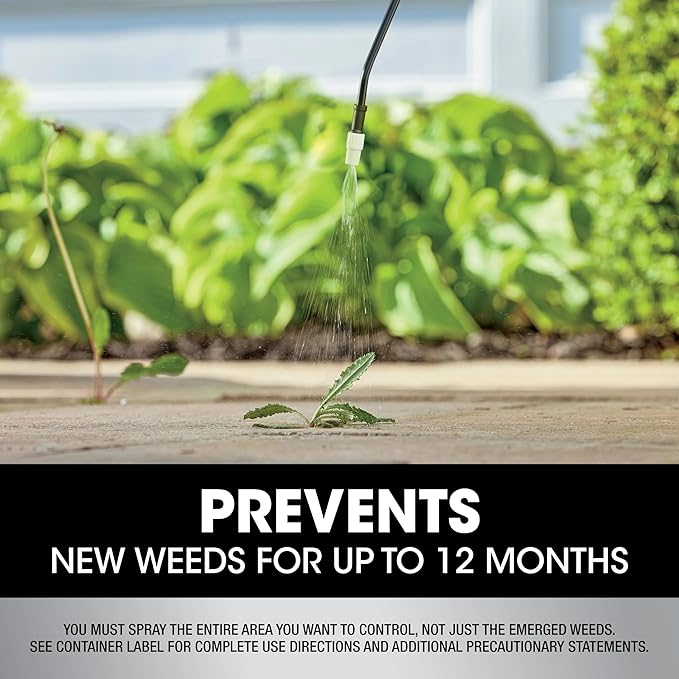 Roundup Dual Action 365 Weed & Grass Killer Plus 12 Month Preventer with Pump 'N Go 2 Sprayer, 1.33 gal.