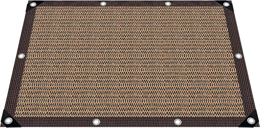 80% Shade Cloth, Durable Mesh Tarp with Grommets, Garden Sunblock Shade Cloth Shading Antifreezing for Plants Cover, Greenhouse, Barns Kennel, Patio, Tomatoes