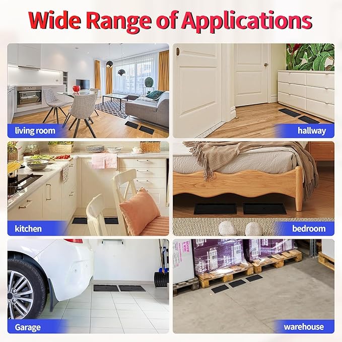 LULUCATCH Sticky Mouse Trap, 20 Pack Large Glue Traps, Pre-Baited Heavy Duty Non-Toxic Bulk Glue Boards Mouse Traps Indoor for Mice, Snakes, Rat, Insects, Cockroaches & Spiders, Pet Safe Easy to Use