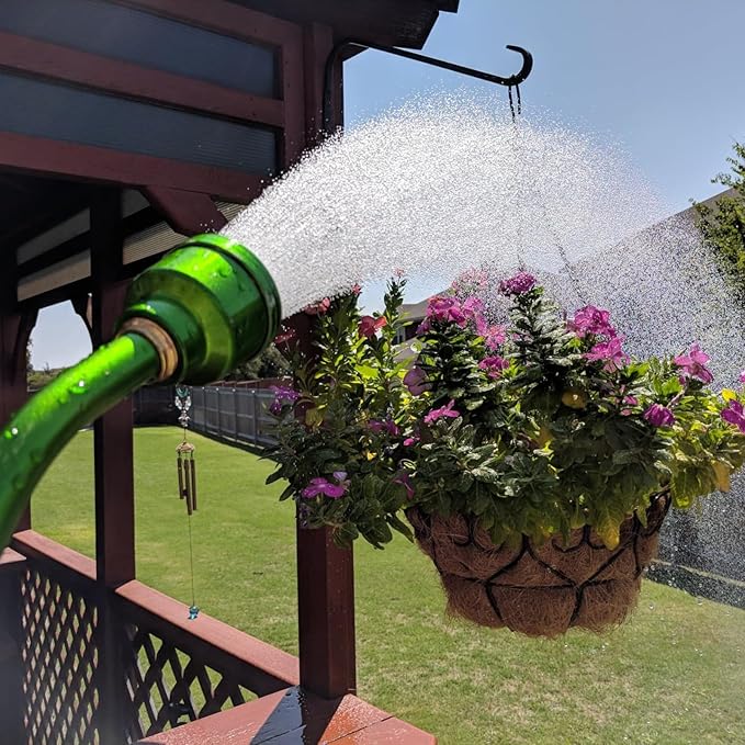 GREEN MOUNT Watering Wand, 24 Inch Sprayer Wand with Superior Stainless Head, Perfect for Hanging Baskets, Plants, Flowers, Shrubs, Garden and Lawn