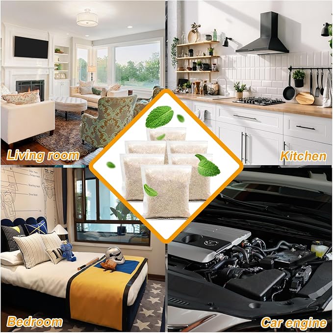 Mouse Repellent Pouches,Rodent Repellent for Car Engines,Mouse deterrents That Works,Peppermint Oil to Repel Mice and Rat