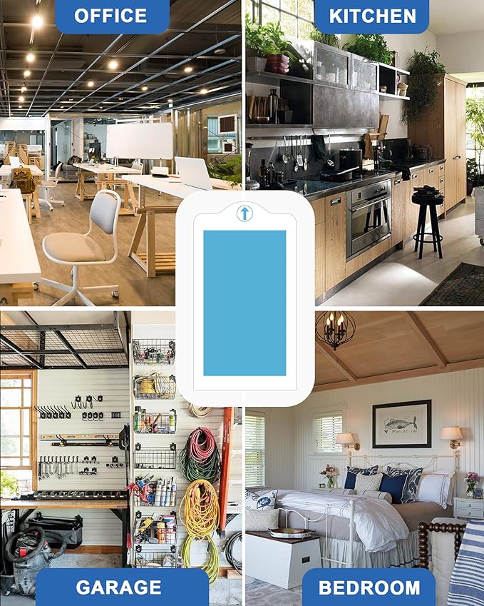 48 Pcs Refill Glue Cards for BURLAN QH009A and wdoog Flying Insect Trap Refill, Replacement Sticky Glue Boards for Fruit Fly Trap Plug-in Indoor for Home