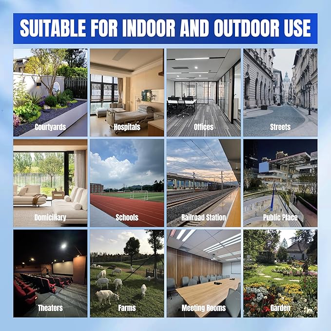 ULV Fogger Machine 7L (1.85 Gallon) Electric Portable Fogger Sprayer Ultra-Low Volume Atomizer for Indoor Outdoor Use in Home, Yard, Garden, Patio, and Large Spaces (7L Spray Machine-1Pack)