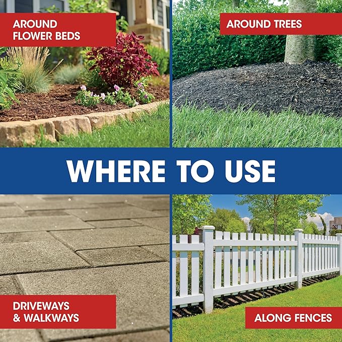 Roundup Weed and Grass Killer₄ with Pump 'N Go 2 Sprayer, Use in and Around Flower Beds, Trees & More, 1.33 gal.