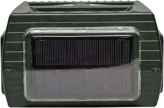 Bird B Gone Solar Yard Shield Animal & Pest Repeller - Solar Powered Ultrasonic Bird & Animal Repeller - Motion Activated - Outdoor Sonic Bird & Pest Repellent with 3 Modes for Garden Protection