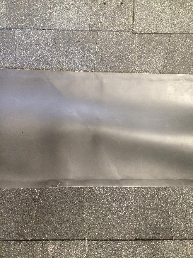 RHS Snow Melting System, Roof and Valley Heater, Ice and Snow Melting Mats, Sizes 5' feet x 13" inches, Color Black, 5 ft. mat Melts 2" inches of Snow per Hour, Buy Factory Direct, (5' ft. x 13" in.)