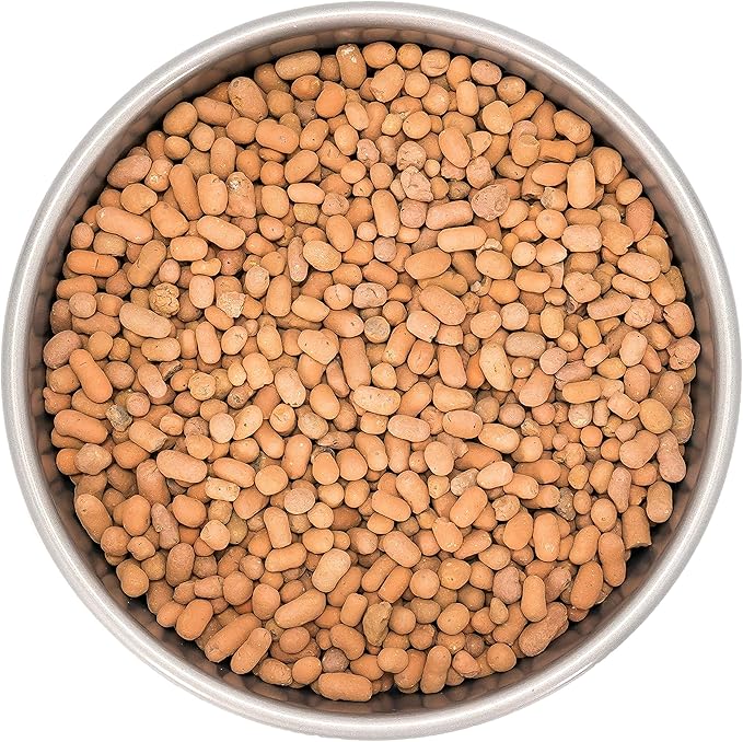 Expanded Clay Pebbles for Plants – 4mm-16mm LECA Balls | 100% Natural Hydroton Clay for Drainage, Hydroponics, Aquaponics, Terrariums, Orchids & Indoor Plant Growing Medium - 1 Quart