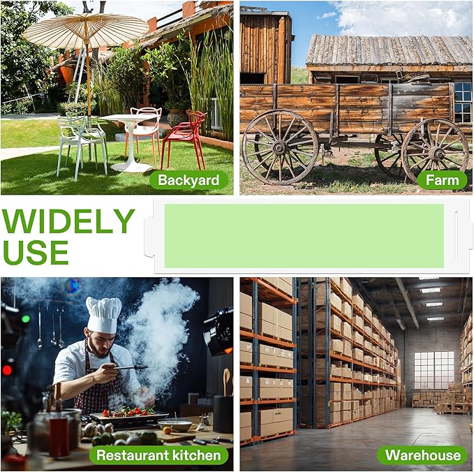 Qualirey 8 Pack Sticky Mouse Traps 8 x 14 Large Sticky Rat & Mouse Glue Boards for Inside Outside, Pre Scented Non Toxic Adhesive Traps with Enhanced Stickiness for Rat Mice Snake, Pet Safe