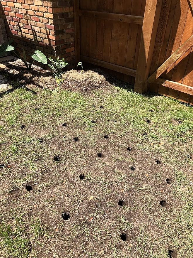 Edward Tools 5 in 1 Long Handle Garden Tool - Sturdy Steel Pro Grade Bulb Planter, Long Handle Weeder, Sod Plugger, Soil Probe, Transplanter - Step, Twist, Pull - Multi Depth Options