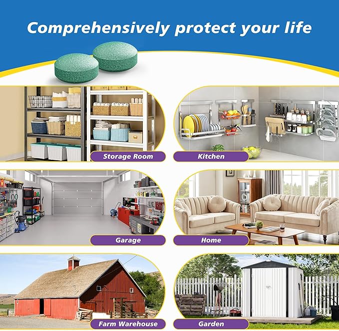 Mouse Rodent Repellent, 24 Pack Mouse Repellent Balls - Peppermint Lemon Oil Mice Repellent for Squirrel Rats Spider Pests, Mice Repellent for Indoor/Outdoor Use - Natural Mouse Deterrent & Pet Safe