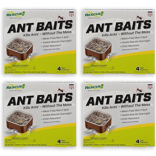 RESCUE! Ant Baits - 4 Pack - 16 Bait Stations