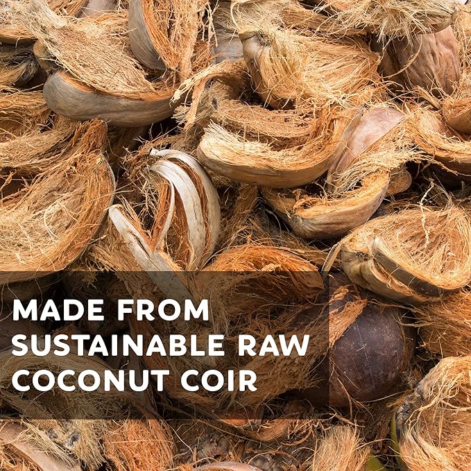 Minute Soil - Compressed Coco Coir Fiber Grow Medium - 40 MM Wafers - Bag of 30 = 5.5 Quarts of Potting Soil - Indoor Container Gardening: Seed Starts, Wheatgrass, More - Just Add Water - OMRI Organic