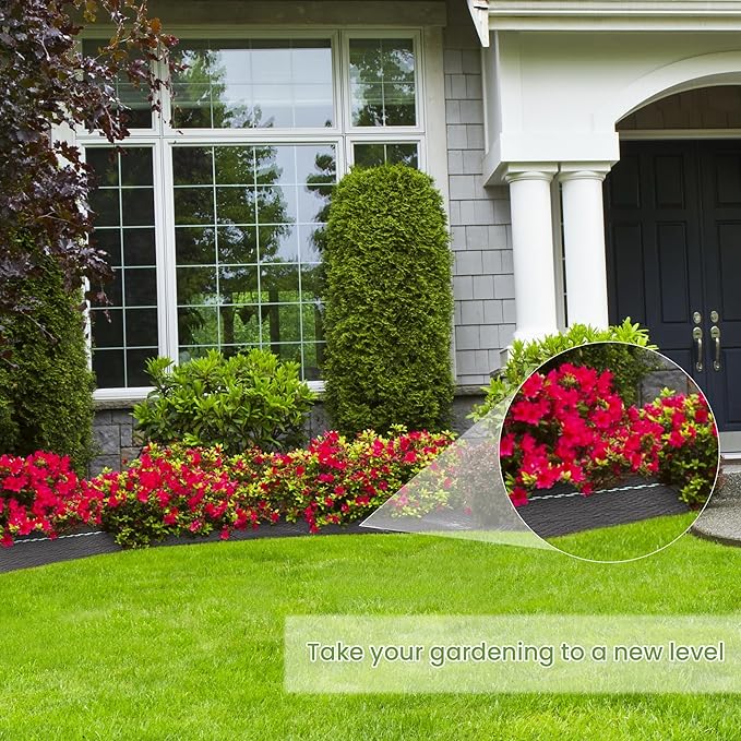 Weed Barrier Fabric, 3x50ft Landscape Fabric, 2.4oz Heavy Duty Durable Woven Geotextile Fabric, High Permeability Ground Cover Mat, Driveway Fabric, Garden Weed Control Cloth