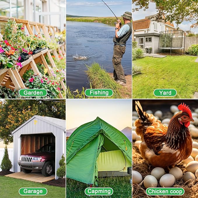 36Pack Powerful Skunk Repellent for Outdoor Use, Natural Keep Skunk & Raccoon Away Deterrent with Long-Lasting Protection for Garden Lawn Yard Camping Fishing, Safe for Kids & Pets, Waterproof