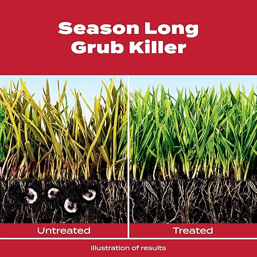 Scotts GrubEx1 Season Long Grub Killer, Protects Lawns Up to 4 Months, 5,000 sq. ft., 14.35 lbs.