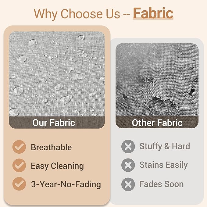 HOOOWOOO Outdoor Patio Furniture Set with Fire Pit Table,11 Pieces Wicker Out Door Sectional Furniture L Shaped Couch,Outside Patio Conversation Sets Swivel Chair,Light Gray