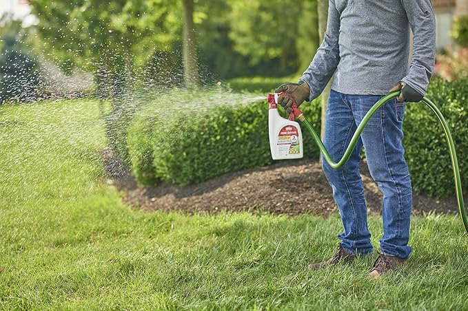 Ortho Home Defense Insect Killer for Lawn and Landscape Ready-To-Spray, Kills Ants, Ticks, Mosquitoes, Fleas & Spiders, Treats up to 5,300 sq. ft., 32 fl. oz.