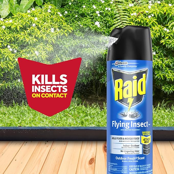 Raid Flying Insect Killer 15 Ounce (Pack of 12)
