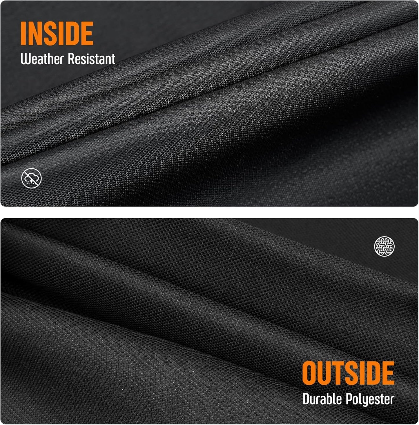 Stanbroil Pizza Oven Cover Fit Blackstone Standing Pizza Oven Model 6825, Heavy Duty 600D Polyester Canvas Pizza Oven Cover Water Resistant