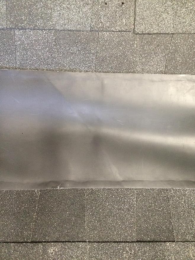 RHS Snow Melting System, Roof and Valley Heater, Ice and Snow Melting Mats, Sizes 8' feet x 13" inches, Color Black, 8 ft. mat Melts 2" inches of Snow per Hour, Buy Factory Direct, (8' ft. x 13" in.)