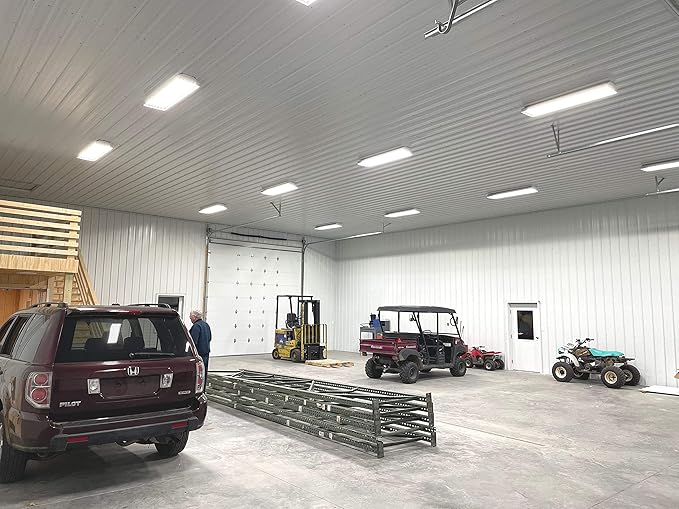 6 Bulb/Lamp T8 LED High Bay Warehouse, Shop, Commercial Light Fixture