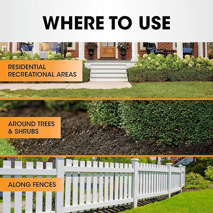 Roundup Poison Ivy Plus Tough Brush Killer₂ with Comfort Wand, Visible Results in Hours, 1 gal.