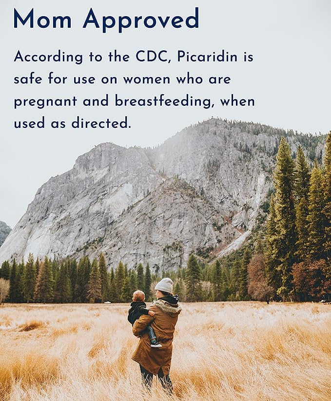 Proven Insect Repellent Spray, Keep Mosquitoes, Ticks and Flies Off, DEET Alternative Repellent, Up to 12-Hour Protection, Great for Camping or Hiking, 6 Ounce, Gentle Scent Spray