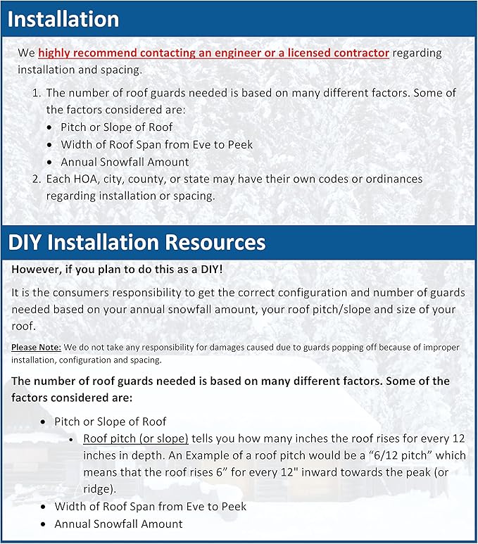 JSP Manufacturing Plastic Roof Ice Guard Snow Guard Snow Stops for Standing Seam Metal Roofing - Multi-Color/Multi-Pack Listing (20, Black)