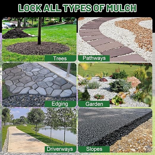 All Purpose Concentrate Rock Glue,Fast-Dry, Non-Toxic, Strong Mulch Adhesive for Landscapes, Rock Glue, Adhesive for Garden, Binder, Mulch Lock and Pea Gravel Stabilizer (3.78L, Fl Oz, 128)