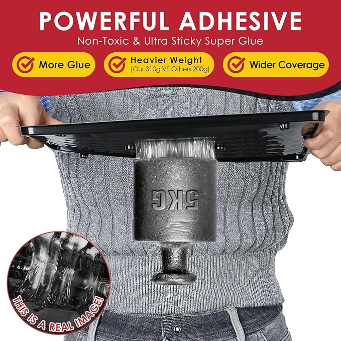 Qualirey Jumbo Rat & Mouse Glue Traps, 11.8 X 9.84 in Large Heavy Duty Mouse Traps Indoor for Home, Pre Scented Adhesive Plastic Tray with for Spider Trap, Snake, Mice, Children and Pet Safe(20 Pack)