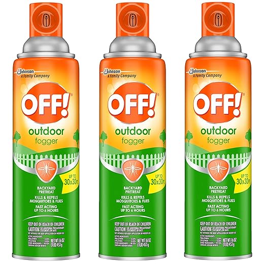 OFF! Outdoor Fogger, 16 OZ (Pack - 3)