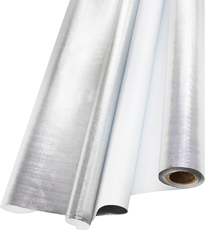 TEXALAN(R) Diamond Film Foil Roll Highly Reflective Mylar Film Roll for Grow Room 4X100FT 6 Mil