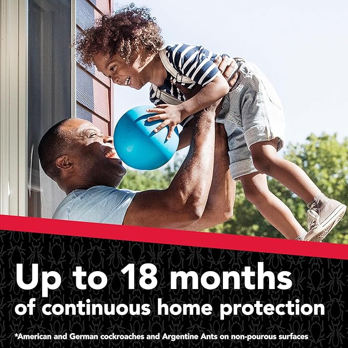 Raid MAX Perimeter Protection, 1 Gallon, Indoor & Outdoor Insecticide Spray with Reusable Electric Sprayer