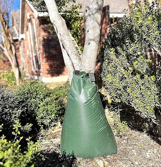 (25+1 Value Pack) 20 Gallon Tree Watering Bags, Heavy Duty and Slow Release Gator Bag for Trees, Premium PVC Plant Drip Irrigation Bags,5-8 Hours Releasing Time,Reusable