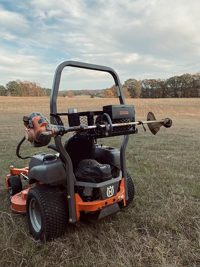 Heavy-Duty ROPSRIDER XHD Tractor Basket, Fits Most Tractor and Zero Turn Mower ROPS Bars, Model MTF100
