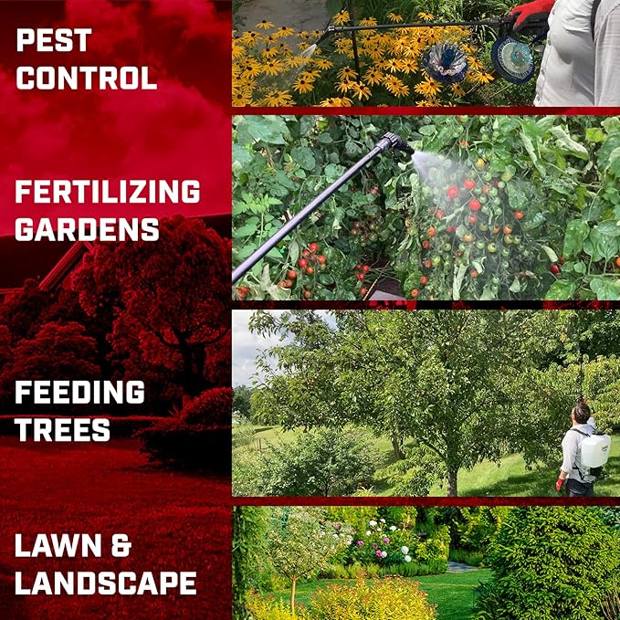 Chapin International 60124 4-Gallon 20V Internal Battery Rechargeable Backpack Sprayer, Made in The USA, 1-Pack, Translucent White