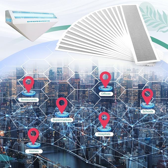 Qualirey 20 Pack Flying Insect Trap Refill Compatible with Gardner WS-85/90/95 Wall Sconce Fly Trap Lamp, Commercial Fly Trap Replacement Glue Boards for Restaurants, Healthcare Facilities, Home