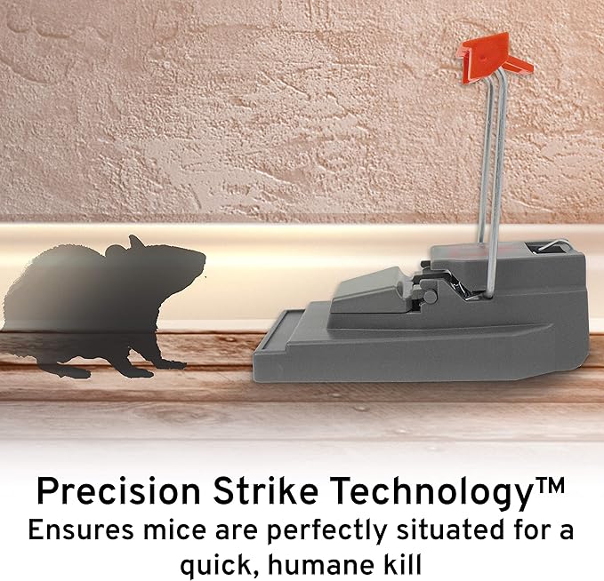 Victor M123SSR Quick-Kill Easy Set Mouse Trap - 6 Reusable Mouse Traps (Pack of 6)