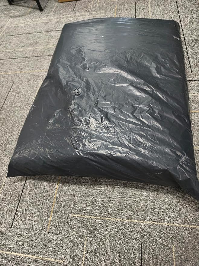 EsLuker.ly 4 Pack Garden Lawn Leaf Waste Bags, 132 Gallons Reusable Yard Litter Bag with 2 Pairs Gardening Gloves, Heavy Duty Trash Containers with Handles for Outdoor Cleanup, Ideal for Homeowners