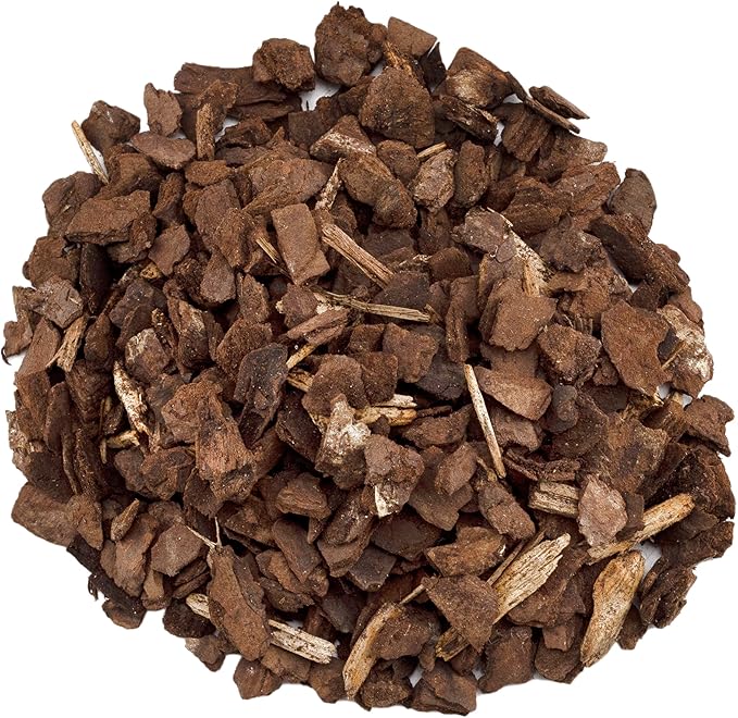 100% Organic Material All Natural Orchid Bark (4 Quarts), USA Sourced and Produced Orchid Bark Potting Mix, Orchid Potting Bark Bulk