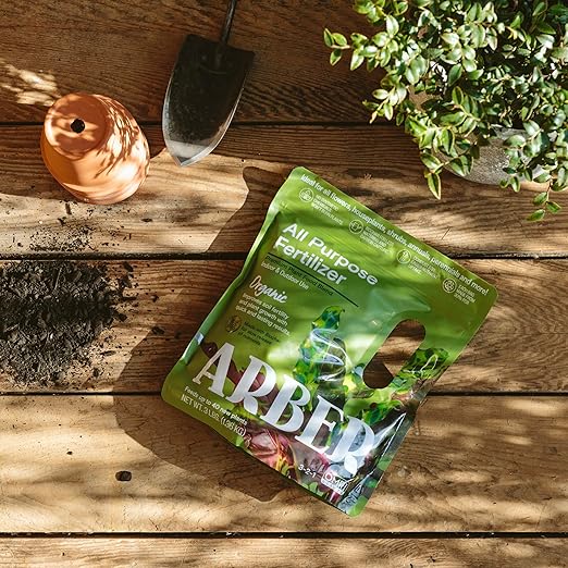 Premium All-Purpose Granular Fertilizer - 4 Pack – Organic Nutrients for Plants, Vegetables, Flowers and Lawn – Boosts Growth & Soil Health – 4 lb